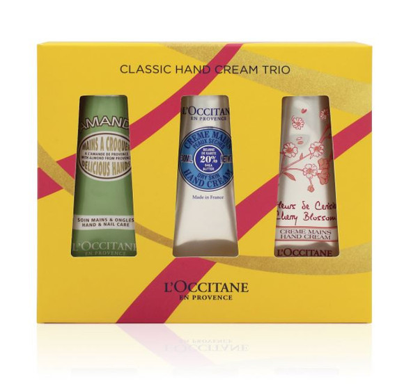 L'Occitane Hand Cream Classic Trio