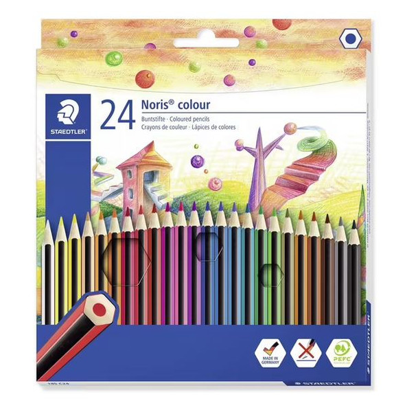 Colouring Pencils | Staedtler Coloured Pencils 24 Pack