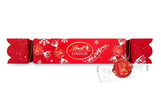 Lindt Lindor Milk Chocolate Cracker