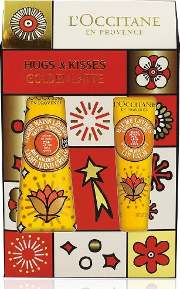 L'OCCITANE Golden Latte - Hand Cream & Lip Balm Gift Set