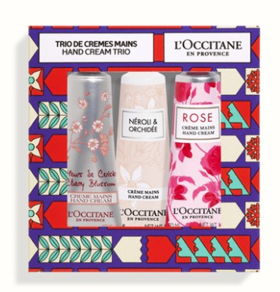 L'OCCITANE Floral Hand Cream Trio