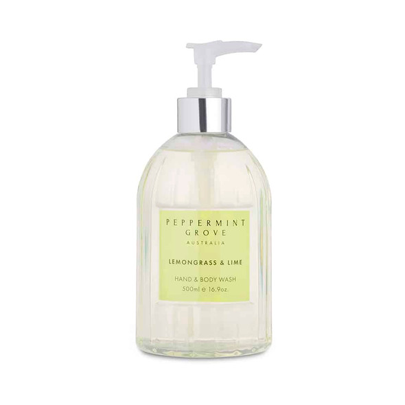 Peppermint Grove - Hand & Body Wash 500ml - Lemongrass + Lime
