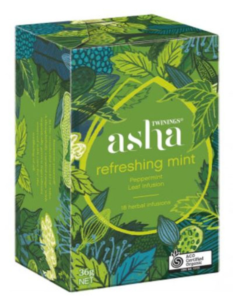 Twinings Asha Refreshing Mint Organic Tea