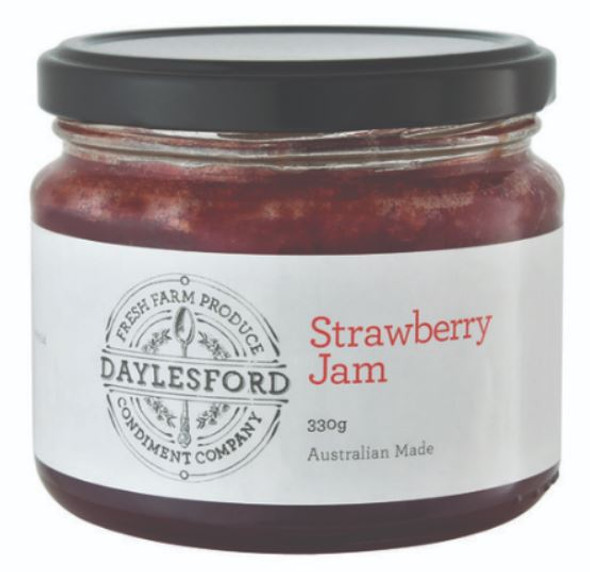 Strawberry Jam 330g - Daylesford Gourmet