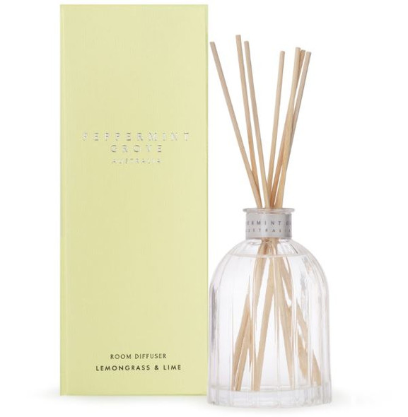 Peppermint Grove Lemongrass & Lime Room Diffuser 100ml