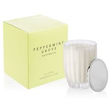 Lemongrass + Lime Large Candle 700g Peppermint Grove Candles