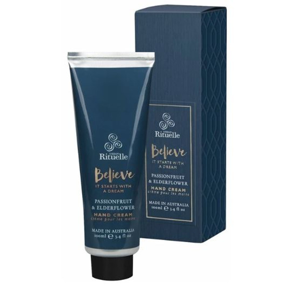 Hand Cream by Urban Rituelle | BELIEVE | Passionfruit & Elderflower - 100ml