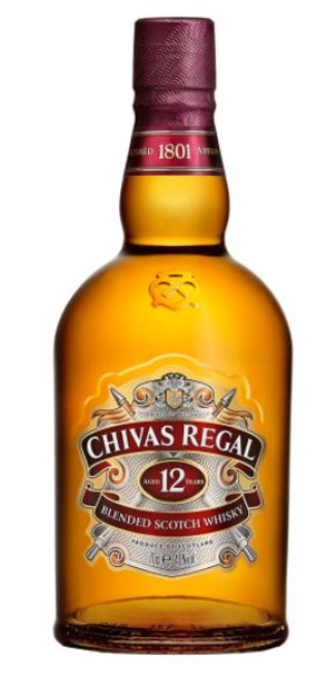 Chivas Regal 12 Year Old Blended Scotch Whisky 700mL