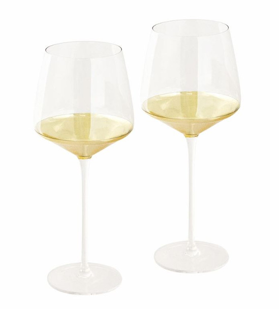 Estelle Crystal Wine Glasses Set of 2 - Cristina Re