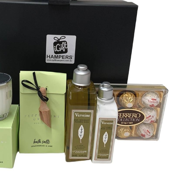 L'Occitane Verbena Gift Hamper with Bath Salts