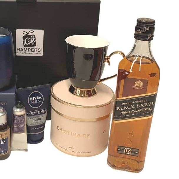 Luxury Men's Gift Hamper with Johnnie Walker