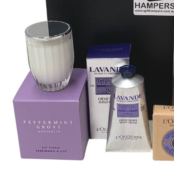 L'Occitane Lavande Gift Hamper with Candle