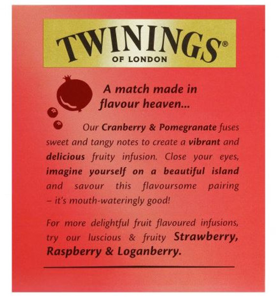 Cranberry & Pomegranate Tea - Twinings Tea