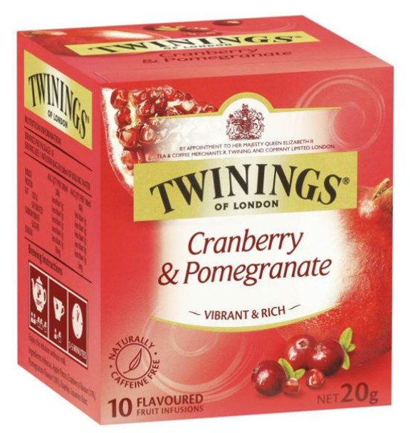 Twinings Tea of London | Cranberry & Pomegranate Tea