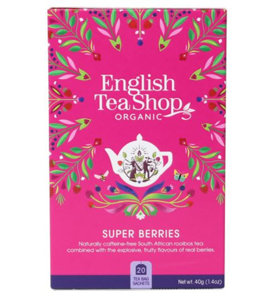 Organic Super Berries Tea | English Tea Shop 20pk