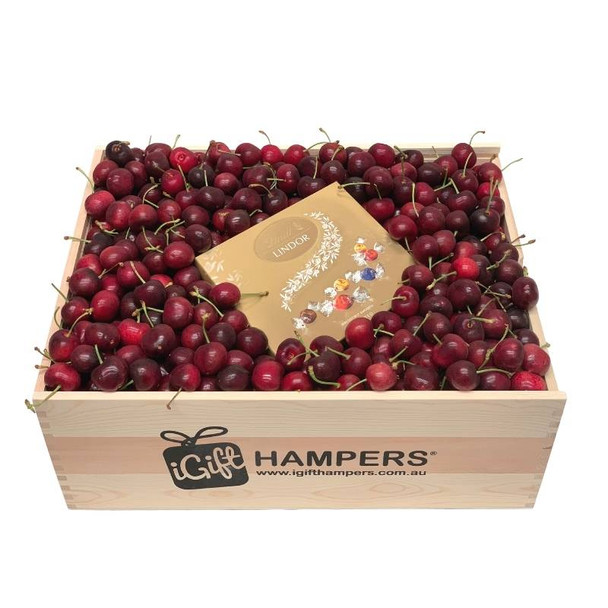 Christmas Hampers | Cherry & Lindt Chocolate Gift