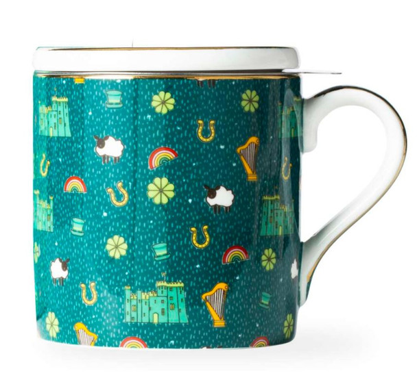 T2 Mugs | Iconic Irish Breakfast Mug with Infuser