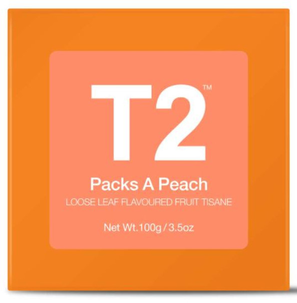 T2 Tea | Packs A Peach Loose Leaf Tea 100g