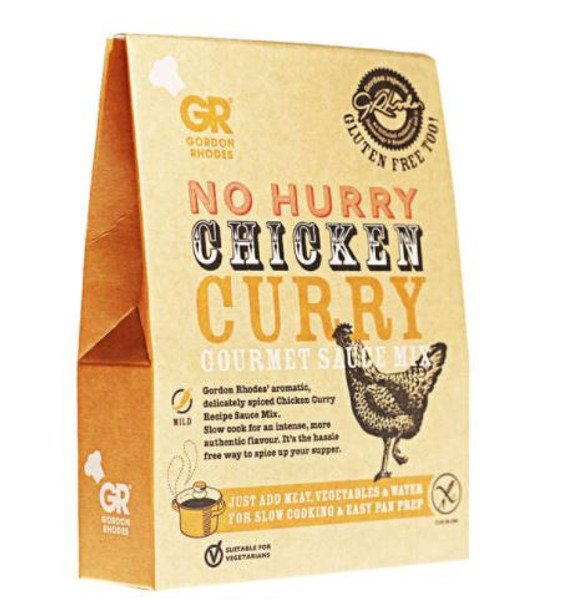 Gordon Rhodes No Hurry Chicken Curry | Gourmet Sauce Mix