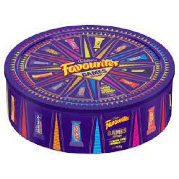 Cadbury Favourites Chocolate Tin 665g - Game Edition