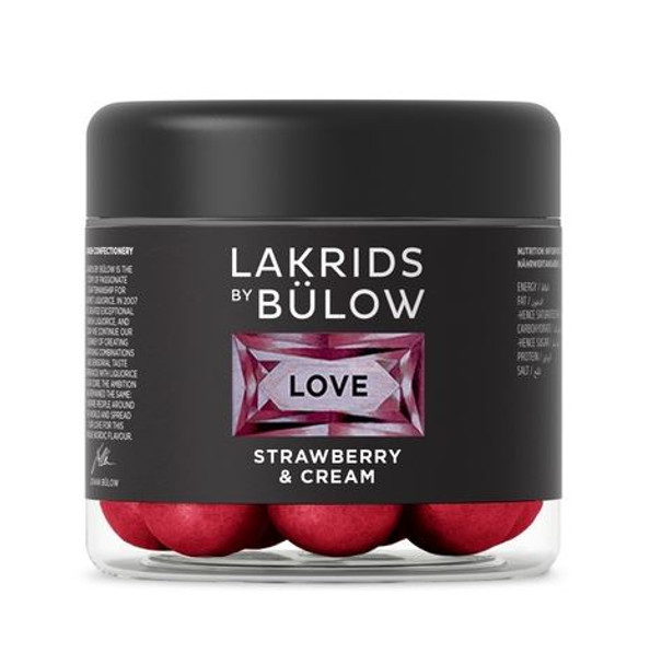 Lakrids by Bulow | Love - Strawberry & Cream - 125g