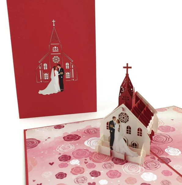 Pop Up Wedding Card