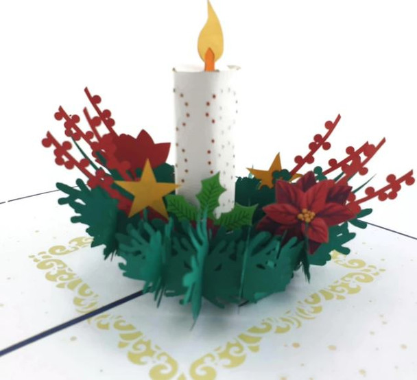 Pop Up Cards | Christmas Candle