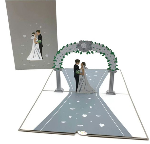 Wedding Pop up card