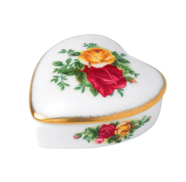 Royal Albert | Old Country Roses Heart Box