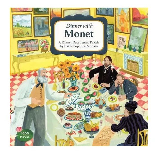 1000 Piece Puzzle Dinner with Monet