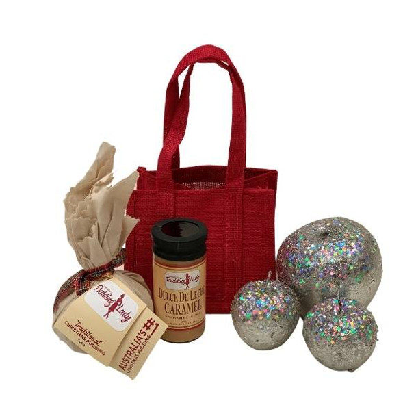 Christmas Hampers | Christmas Pudding Gift Bag