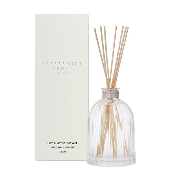 Peppermint Grove Lily & Lotus Flower Room Diffuser 350ml