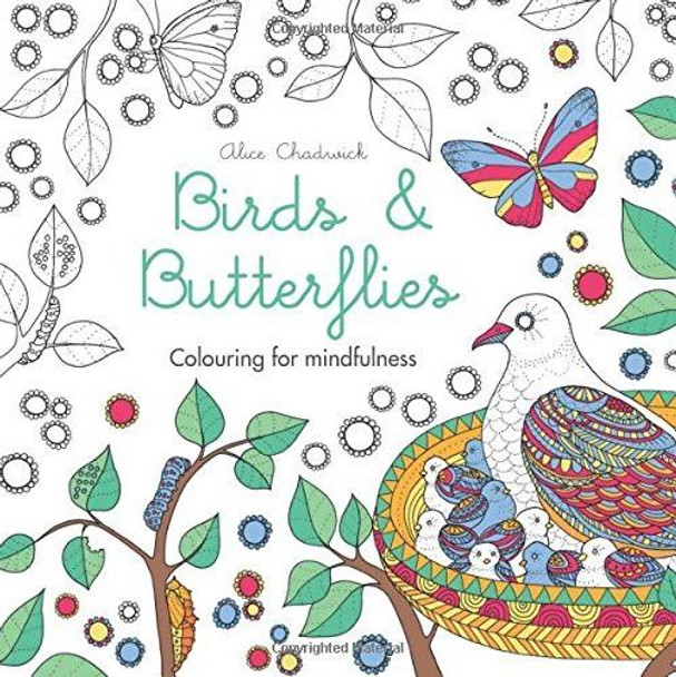 Mindfulness Colouring Book | Birds & Butterflies
