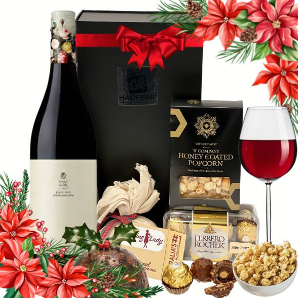 Red Wine Gourmet Xmas Hamper