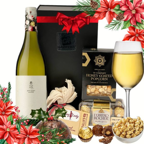 White Wine Gourmet Xmas Hamper