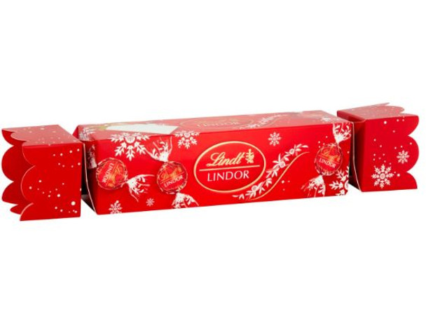 Lindt Lindor Milk Chocolate Cracker - Luxurious, Melting Milk Chocolate Balls with an irresistibly smooth filling | iGift