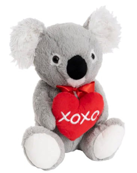 Angus Koala Bear Holding Heart $5 Donated to Koala Foundation