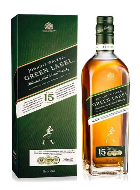 Johnnie Walker Green Label Scotch Whisky 700ml