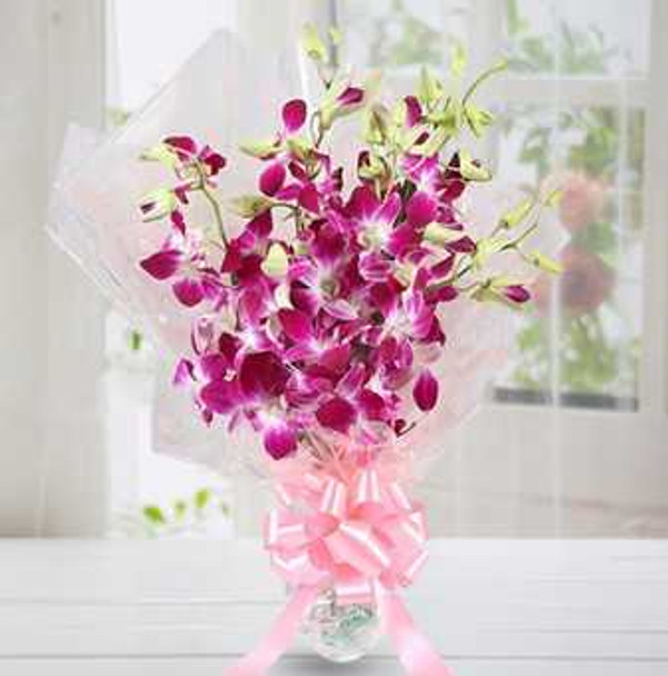 Beautiful Bouquet of Orchids Gift