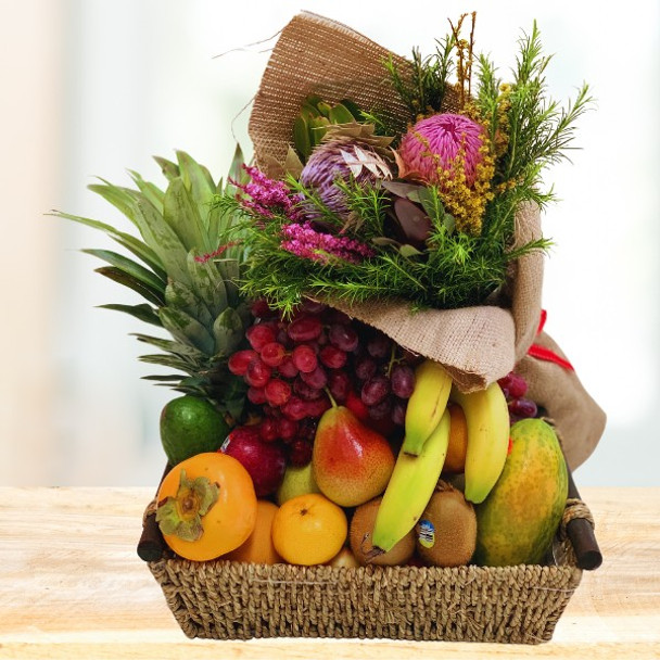 Native Flowers Fruit Gift