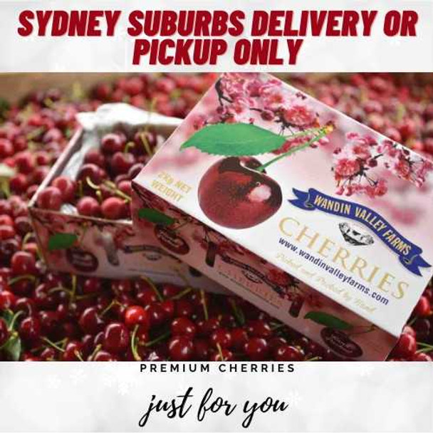 Box of Cherries 2kg - Premium Sydney Delivery Only