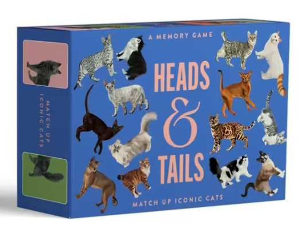 Iconic Cats Memory Games Heads and Tails Match-Up