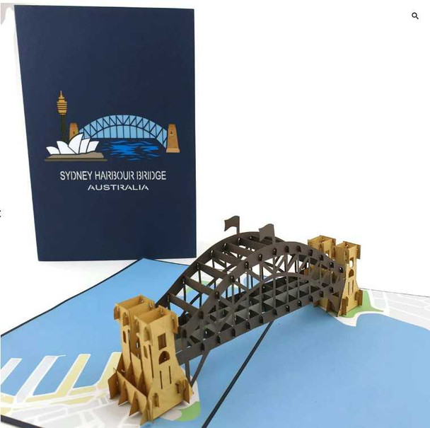 Sydney Harbour Bridge Pop Up Card