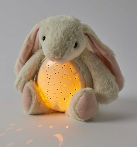 Cream Bunny Plush Night Light