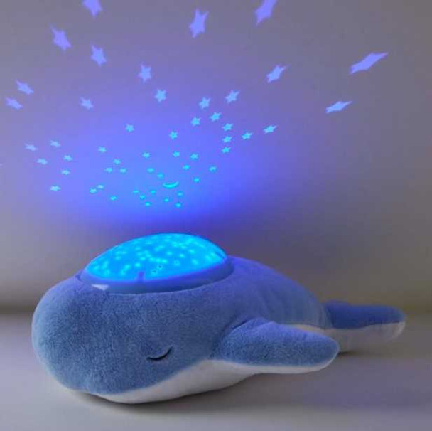 Whale Plush Night Light by Jiggle & Giggle