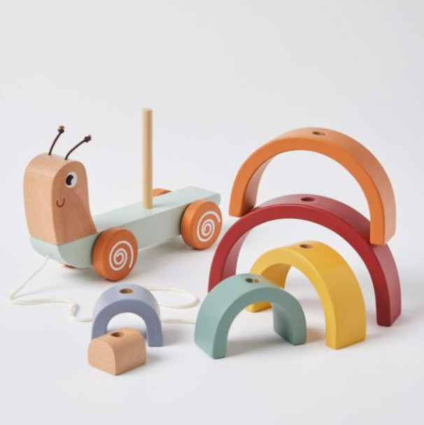 Snail Pull Toy for Toddlers