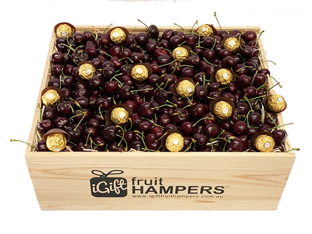 Christmas Cherry Hamper | Cherries + Chocolate