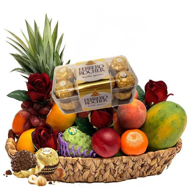 Luxury Fruit Basket - Fruit Gift Basket - Fruit Hamper