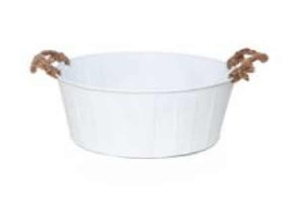 White Gift Bucket