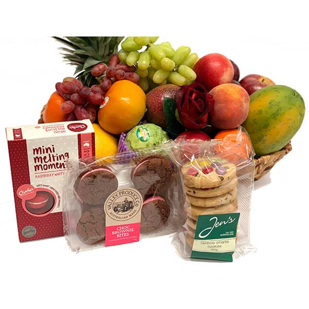 Gift Basket with Gourmet Biscuits